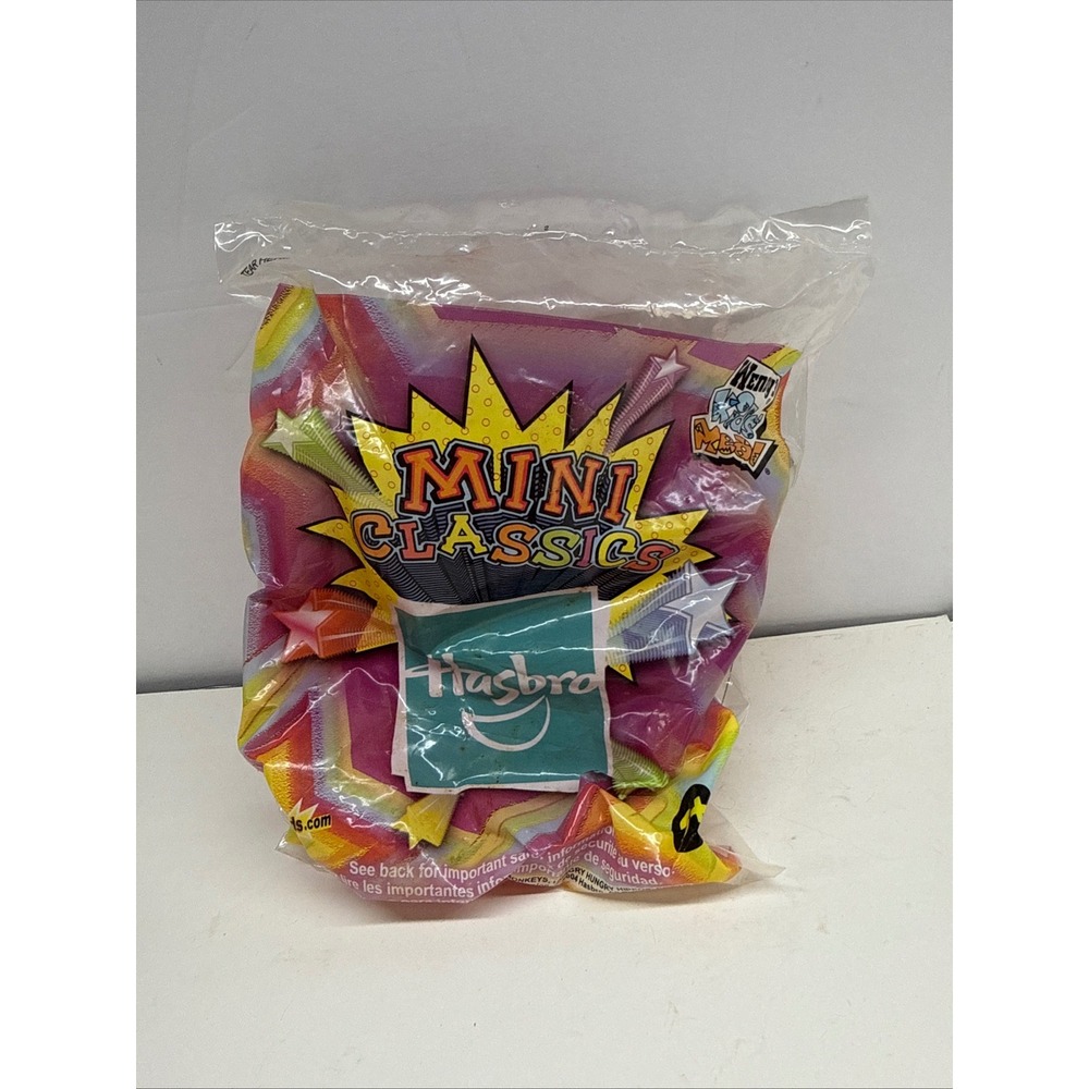 Vintage 2004 Wendy's Kids Meal Hasbro Mini Classics Hungry Hungry Hippos Sealed